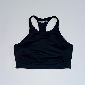 Outdoor Voices TechSweat Crop Top Black Medium